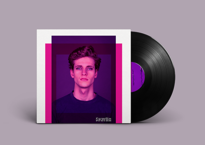 Vinyl Cover mockup